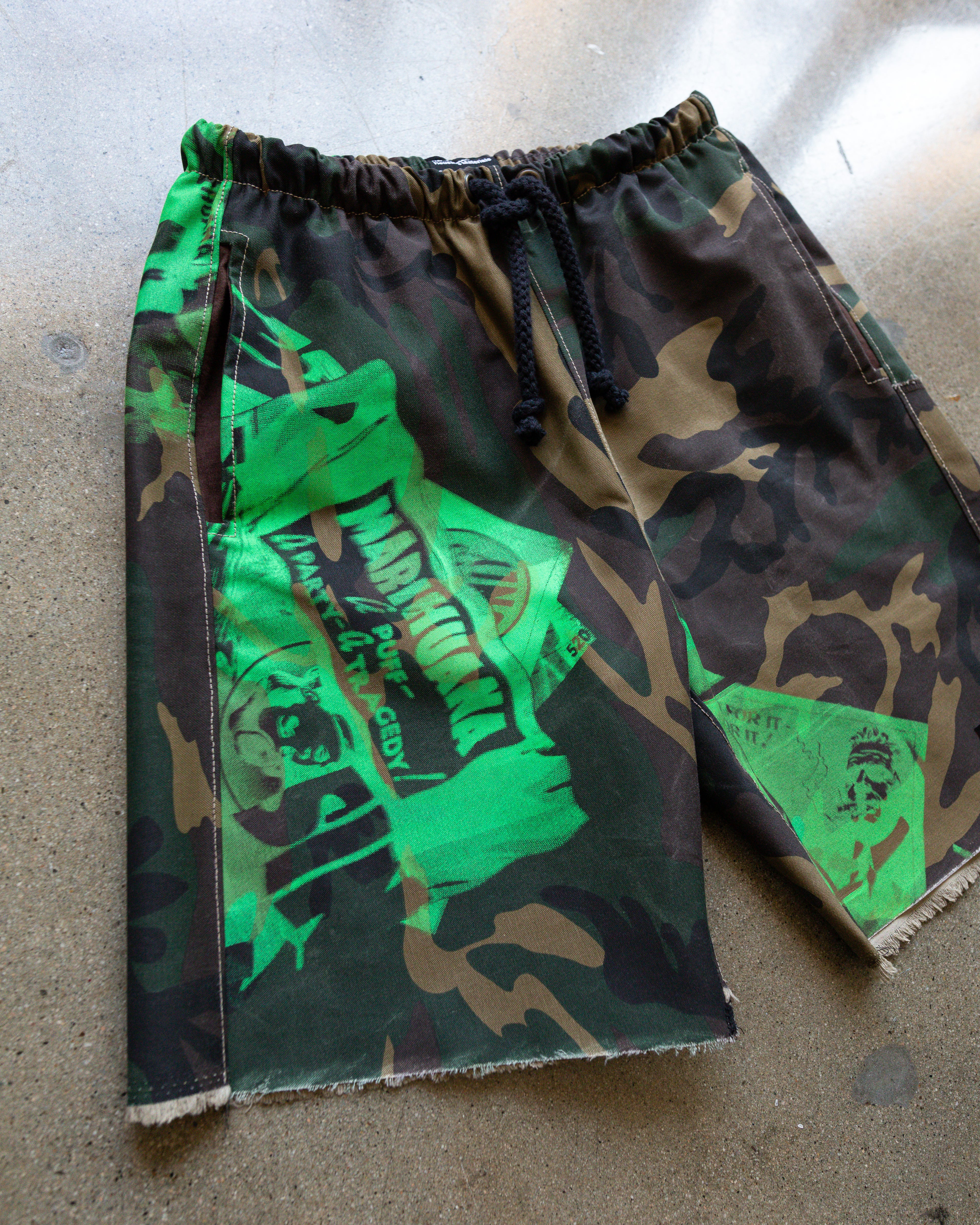 Neon Camo Short