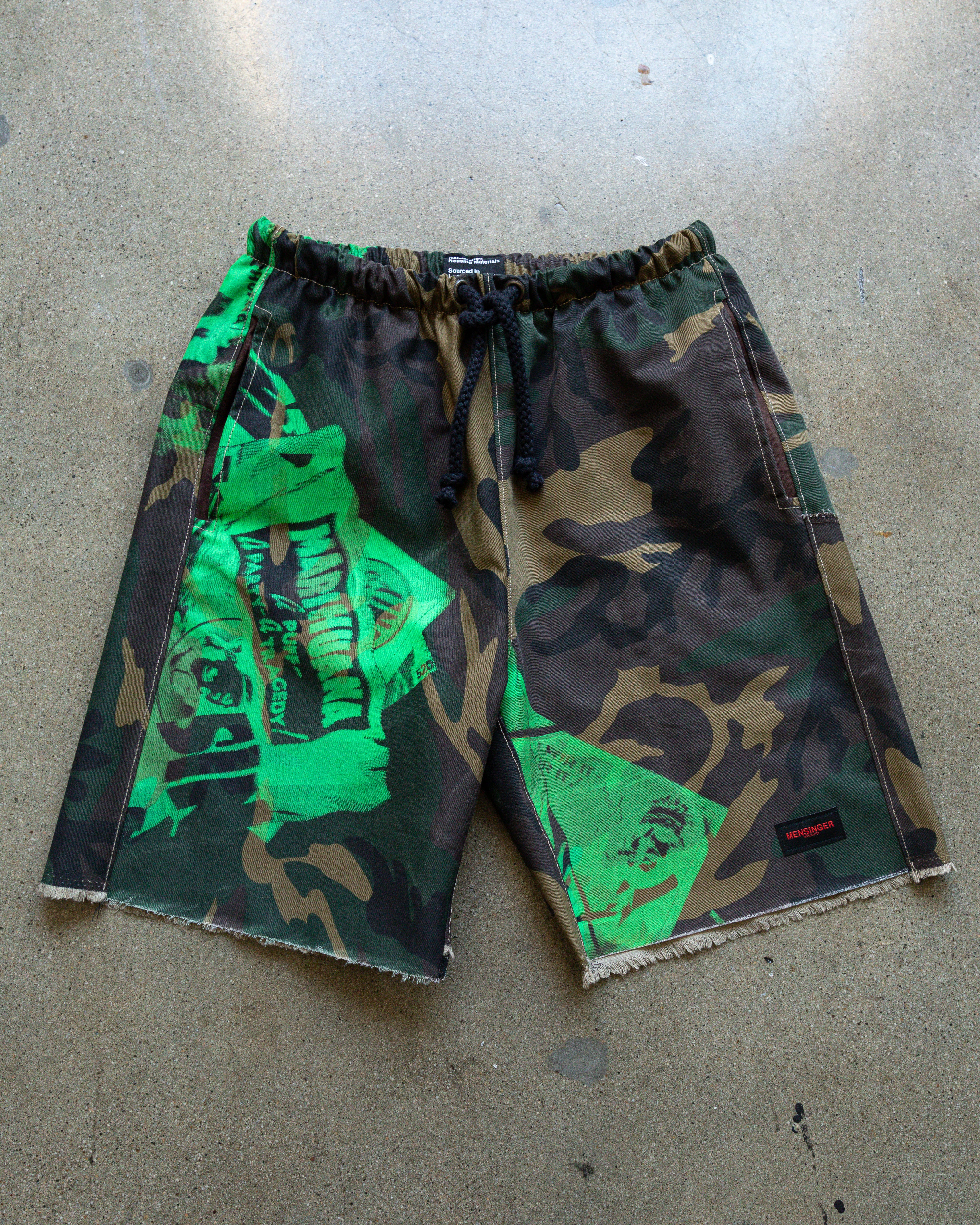 Neon Camo Short
